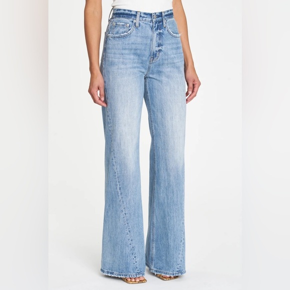 Pistola Ruby High Rise Palazzo Jeans Size 30 - Picture 2 of 10